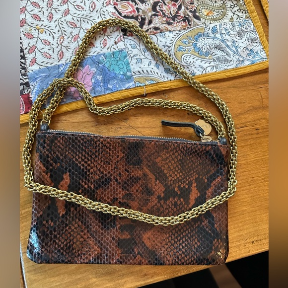 Clare V wallet pouch with strap - Picture 1 of 4